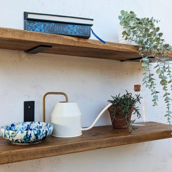 22cm Down Reclaimed Wood Shelves