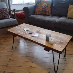 Antique-Brown-Rectangle-Coffee-Table