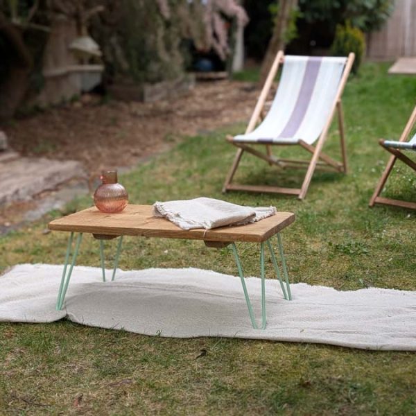 Garden Coffee Table Hairpin Legs