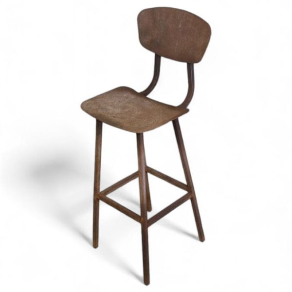 Bar Stool Backrest | Vintage High Chair | 700mm - Project Reclaim
