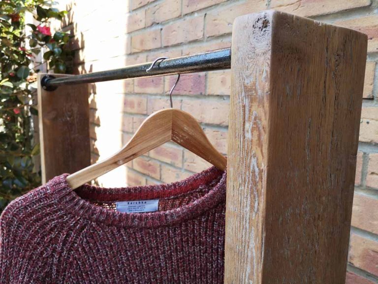 industrial pipe clothes rail