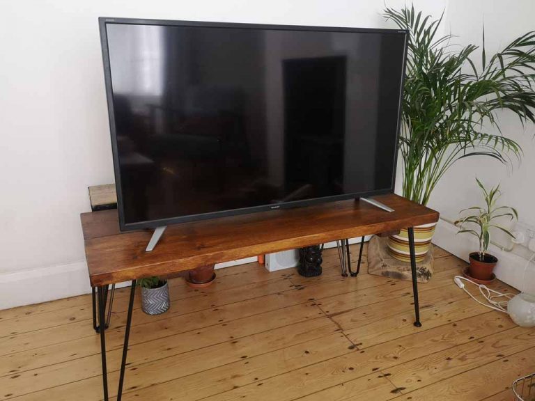 Slim Coffee Table and TV Stand