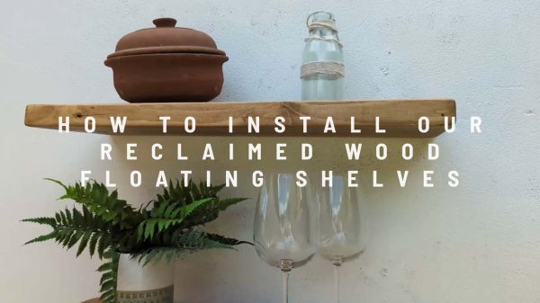 How to Install a Floating Shelf - Project Reclaim