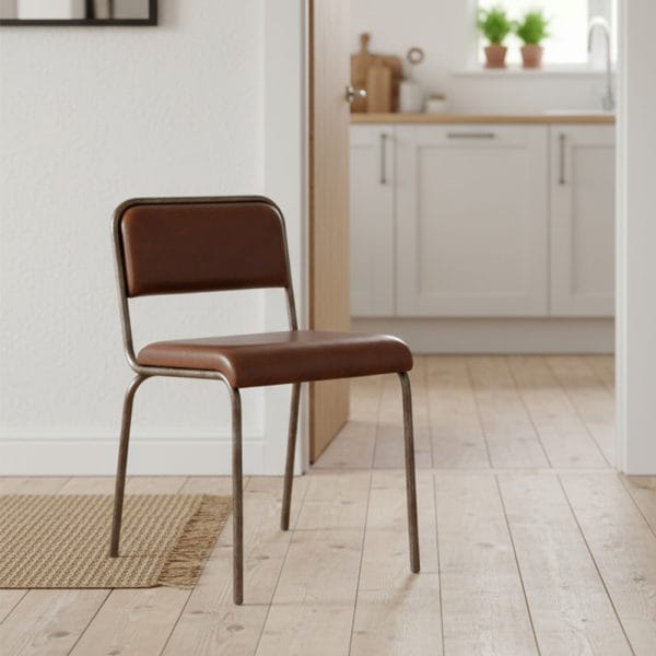 Brown Leather Chair