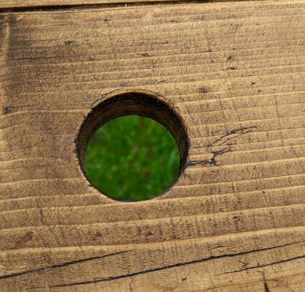 Add-on: Parasol Hole | Outdoor Table with Umbrella Hole