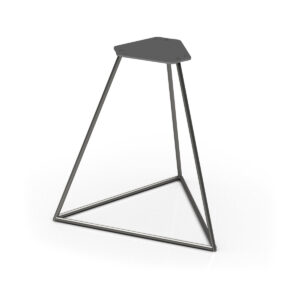 Dining Stool (41cm) - Clear Coat