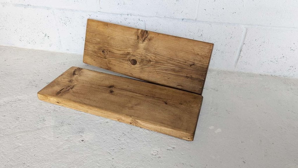Reclaimed Wood Shelf (22cm Width) | Rustic Window Sills | Window Ledge ...