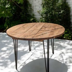 Round Garden Table