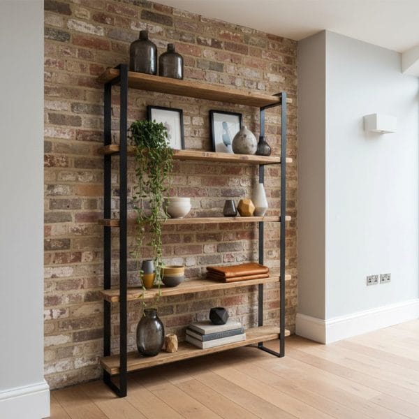 Industrial Metal Shelving Unit