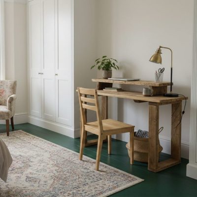 wooden-square-leg-desk-bed-green#1-web