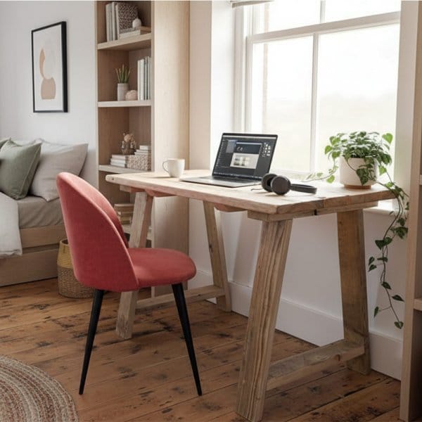 Farmhouse Rustic Desk | Home Office Reclaimed Wood Desks